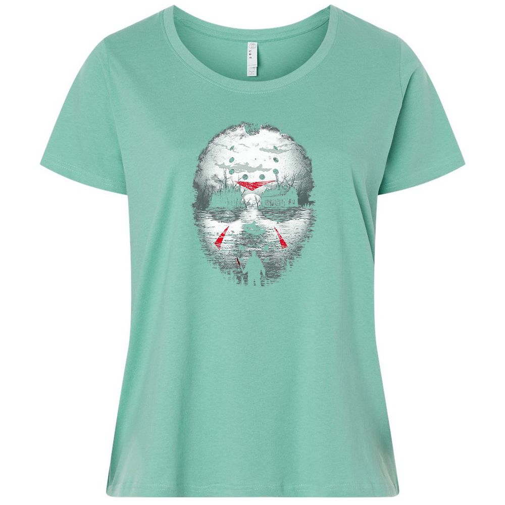 Ladies Curvy Jersey - 9NC7MP68 - Saltwater - 7