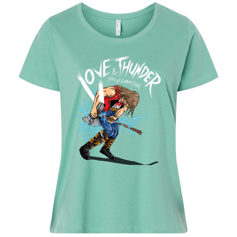 Ladies Curvy Jersey - HPAFM814 - Saltwater - 7