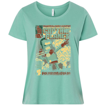 Ladies Curvy Jersey - D3Q9KE72 - Saltwater - 7