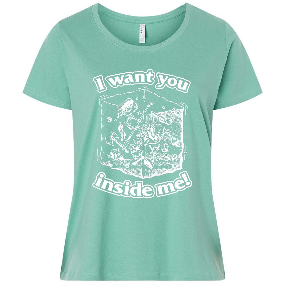 Ladies Curvy Jersey - 7ZKWE686 - Saltwater - 7