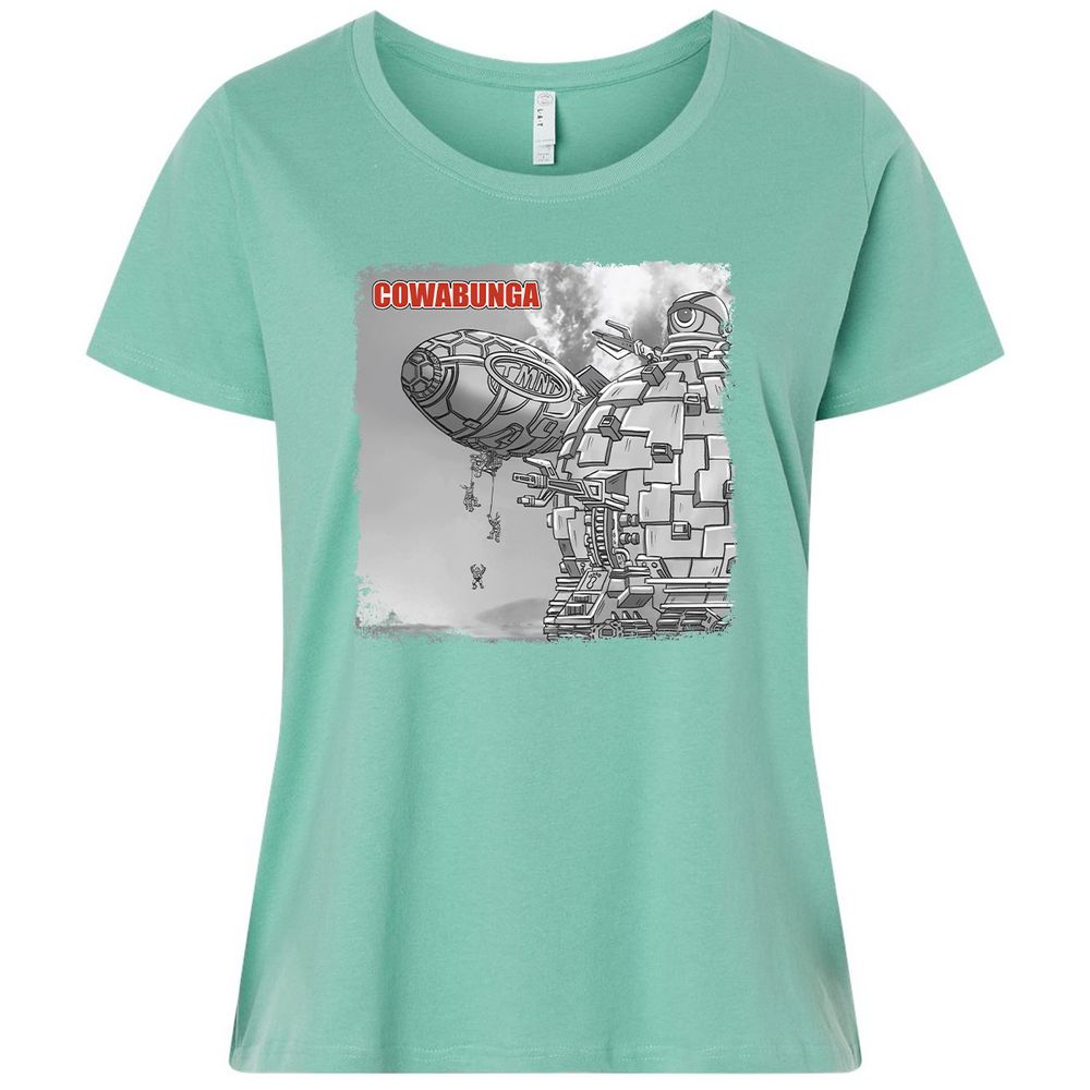 Ladies Curvy Jersey - 1AU3XS98 - Saltwater - 7