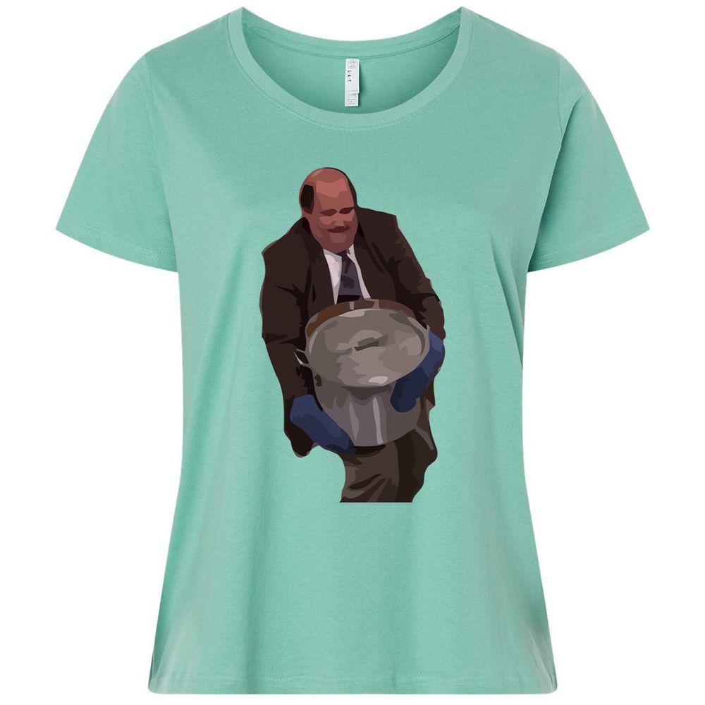 Ladies Curvy Jersey - 4QJ1G282 - Saltwater - 7