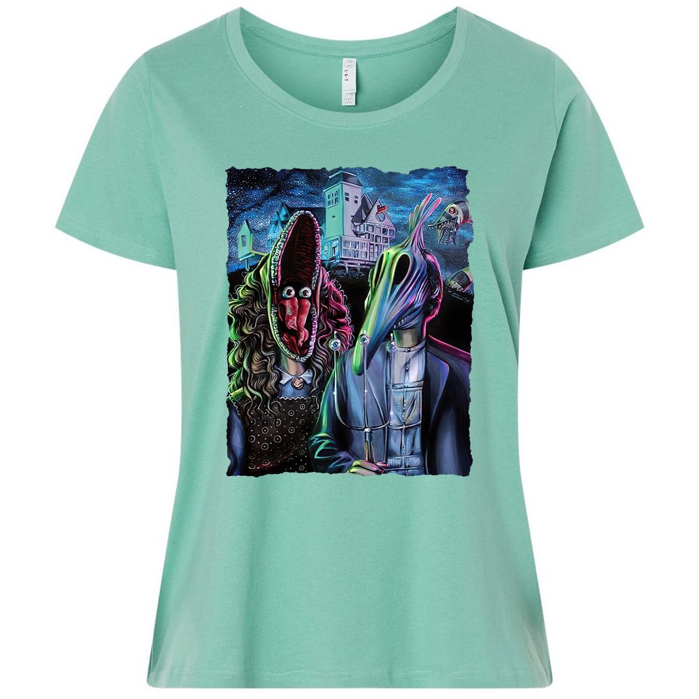 Ladies Curvy Jersey - 37E51N5D - Saltwater - 7