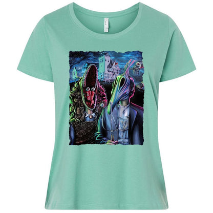 Ladies Curvy Jersey - 37E51N5D - Saltwater - 7