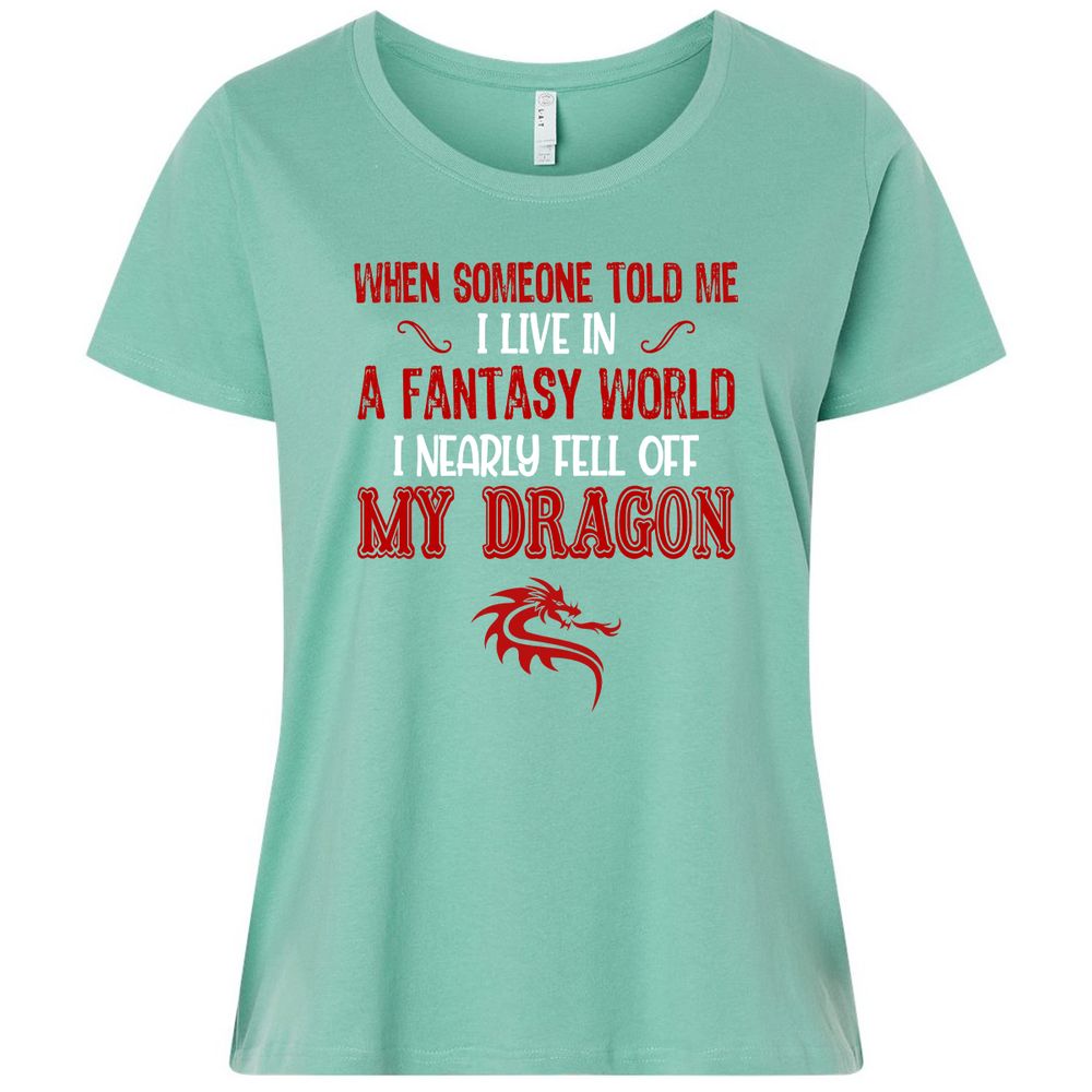 Ladies Curvy Jersey - B6SRM999 - Saltwater - 7