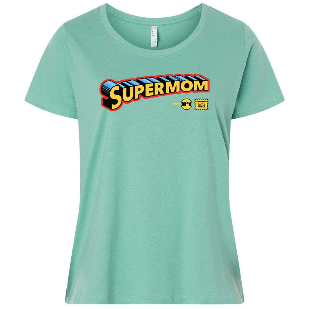 Ladies Curvy Jersey - 7ZS5Q3WQ - Saltwater - 7