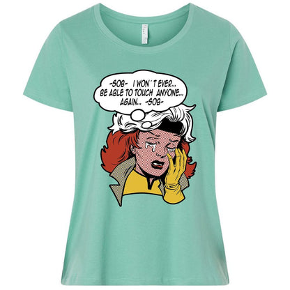 Ladies Curvy Jersey - XD7FXU15 - Saltwater - 7