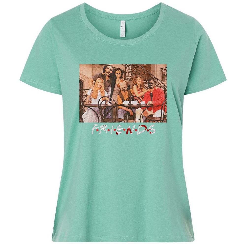 Ladies Curvy Jersey - BJ1BSK9U - Saltwater - 7