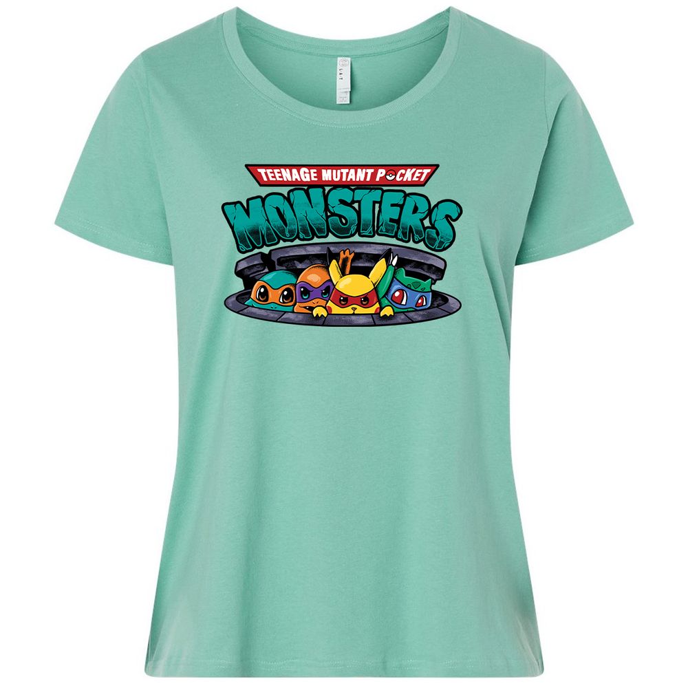 Ladies Curvy Jersey - 5Z72GRTS - Saltwater - 7