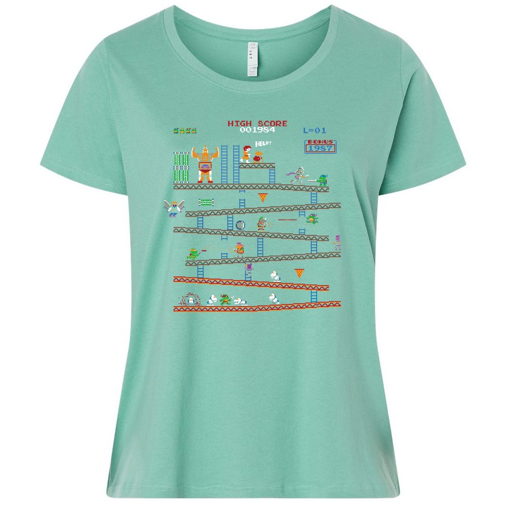 Ladies Curvy Jersey - 8SR25S8J - Saltwater - 7