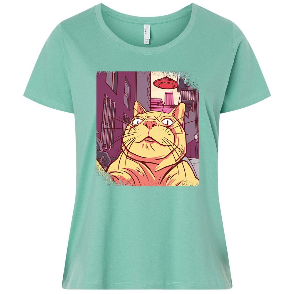 Ladies Curvy Jersey - 1AXLGEYX - Saltwater - 7