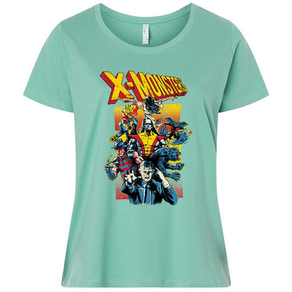 Ladies Curvy Jersey - AL3AB5Z1 - Saltwater - 7