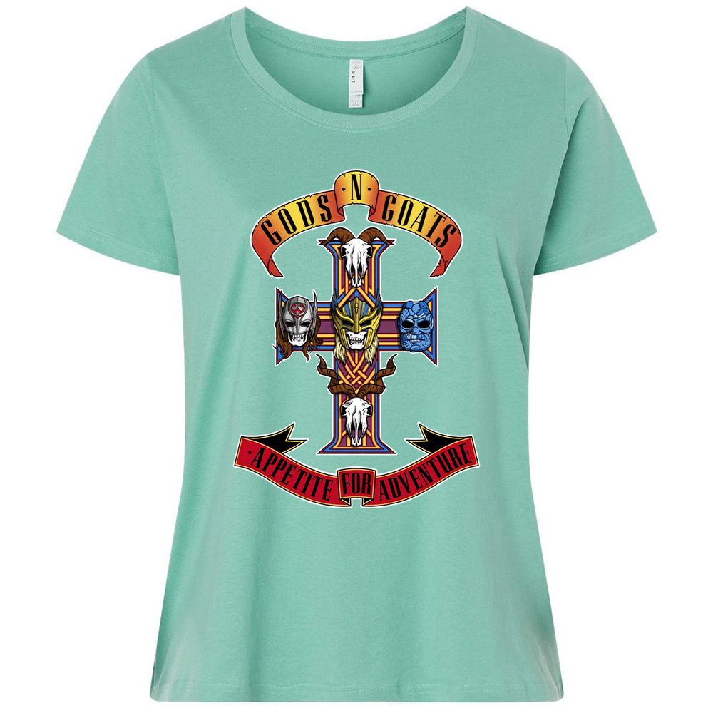 Ladies Curvy Jersey - ANRDPQBZ - Saltwater - 7