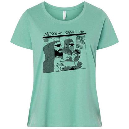 Ladies Curvy Jersey - 8LJ4MA2Q - Saltwater - 7