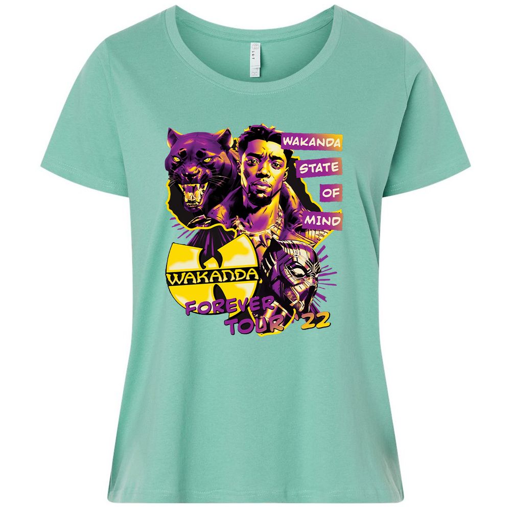 Ladies Curvy Jersey - CJWZ9QQN - Saltwater - 7