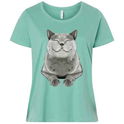 Ladies Curvy Jersey - SV1QKZWT - Saltwater - 7