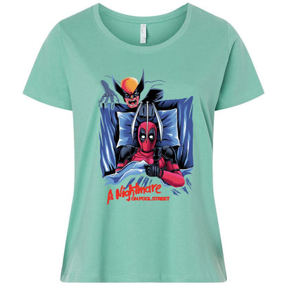 Ladies Curvy Jersey - NBVEWHHF - Saltwater - 7