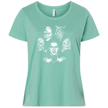 Ladies Curvy Jersey - 9KJF8ZGG - Saltwater - 7