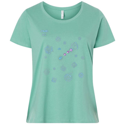 Ladies Curvy Jersey - A3M8J7JT - Saltwater - 7