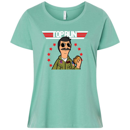 Ladies Curvy Jersey - R468KF4J - Saltwater - 7