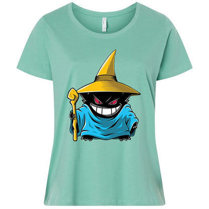 Ladies Curvy Jersey - UW6BXQWP - Saltwater - 7