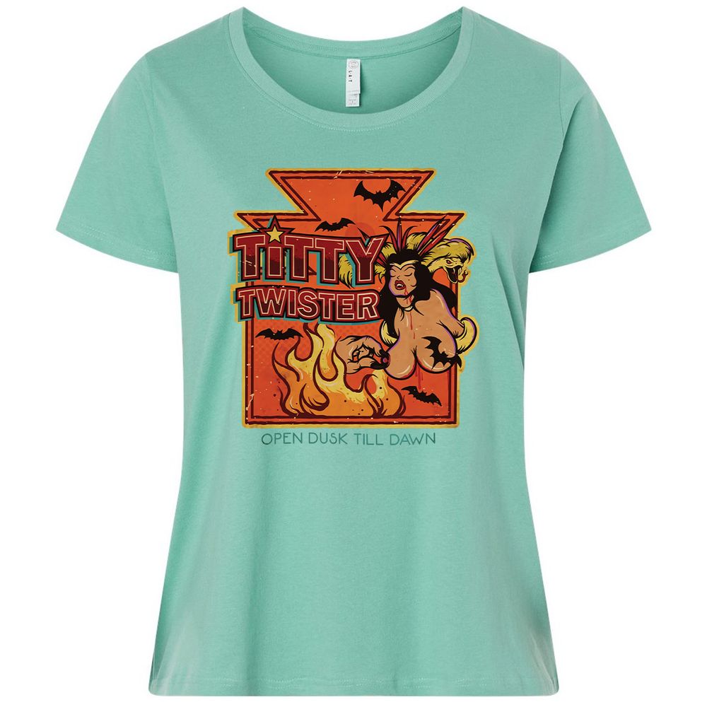 Ladies Curvy Jersey - NVN4TTM9 - Saltwater - 7