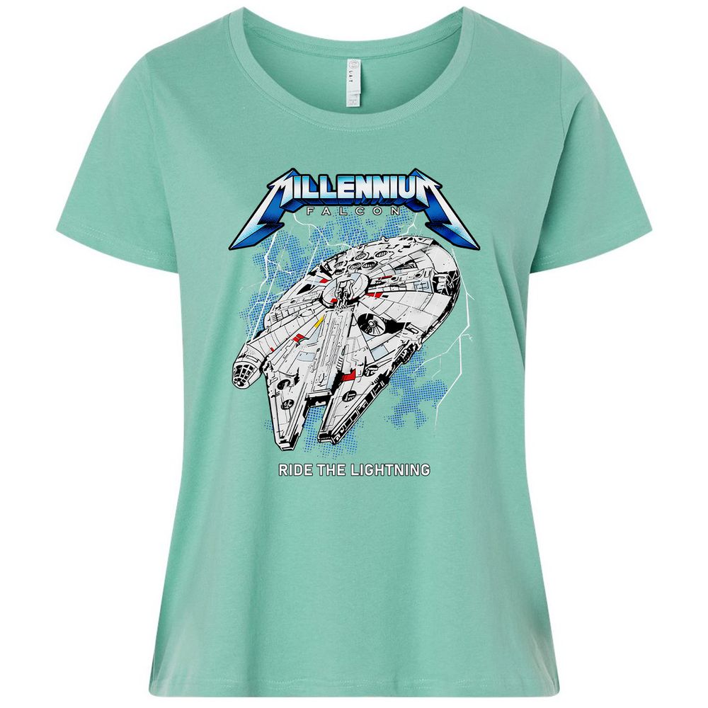 Ladies Curvy Jersey - EZ6KAG41 - Saltwater - 7