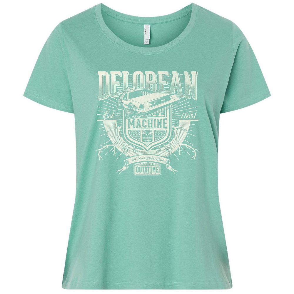 Ladies Curvy Jersey - B6A93NBG - Saltwater - 7