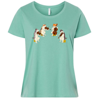 Ladies Curvy Jersey - 4R1AYBVU - Saltwater - 7