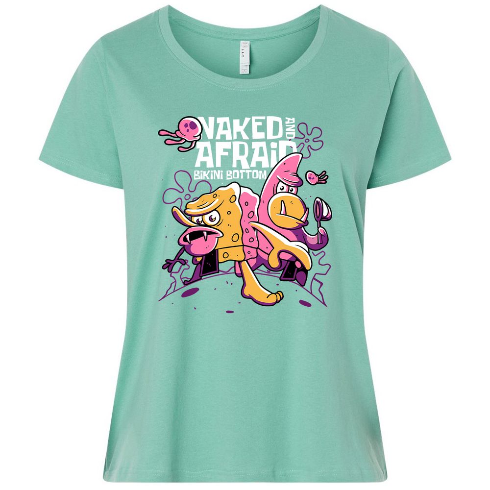 Ladies Curvy Jersey - Q1RZD6VT - Saltwater - 7