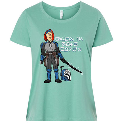 Ladies Curvy Jersey - 9BE1G7D8 - Saltwater - 7