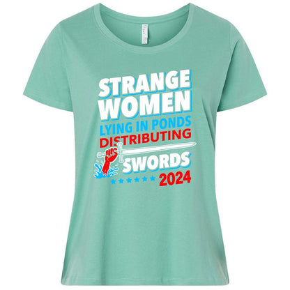 Ladies Curvy Jersey - A48TA254 - Saltwater - 7