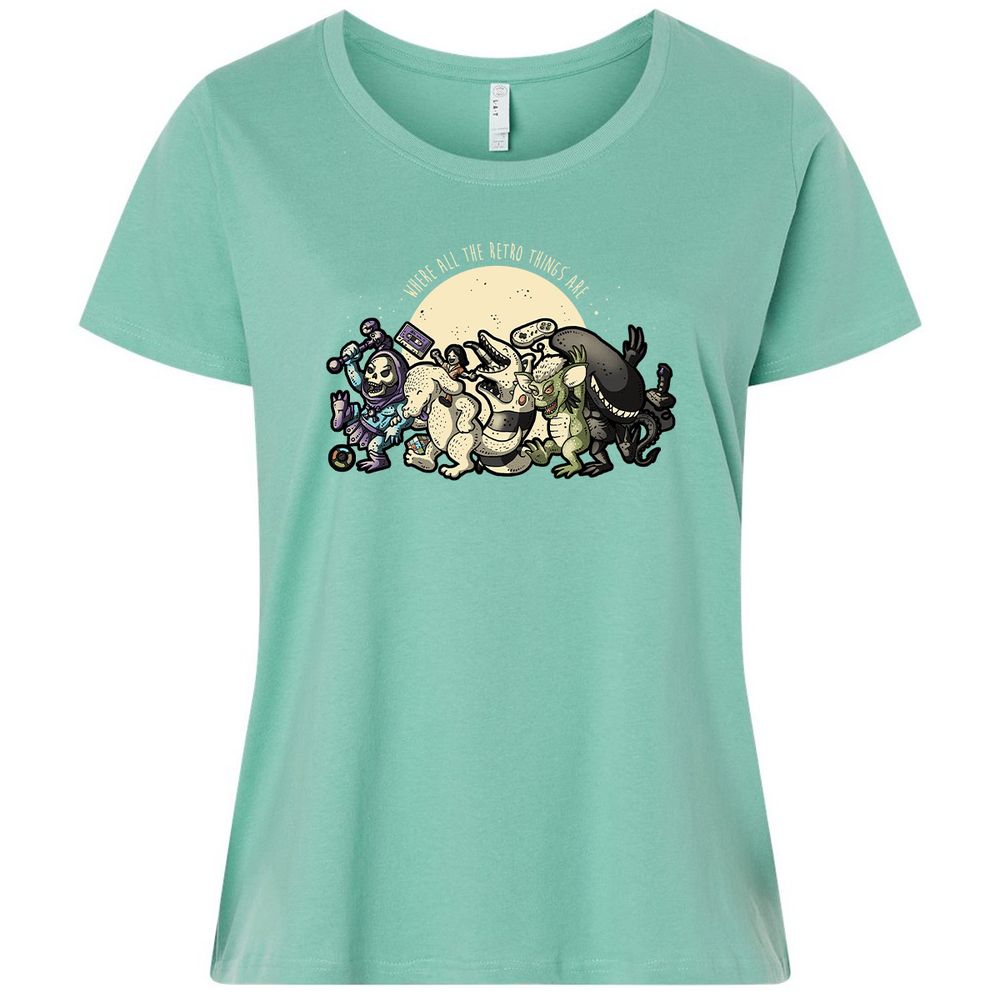 Ladies Curvy Jersey - AUMEEC95 - Saltwater - 7