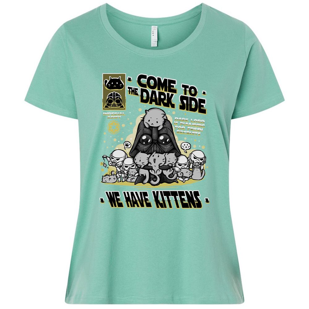 Ladies Curvy Jersey - YGNXT6V3 - Saltwater - 7