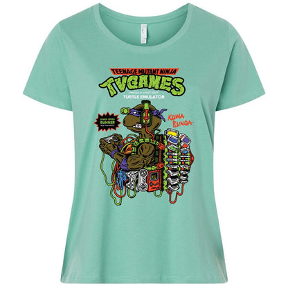 Ladies Curvy Jersey - XJS6AKEJ - Saltwater - 7