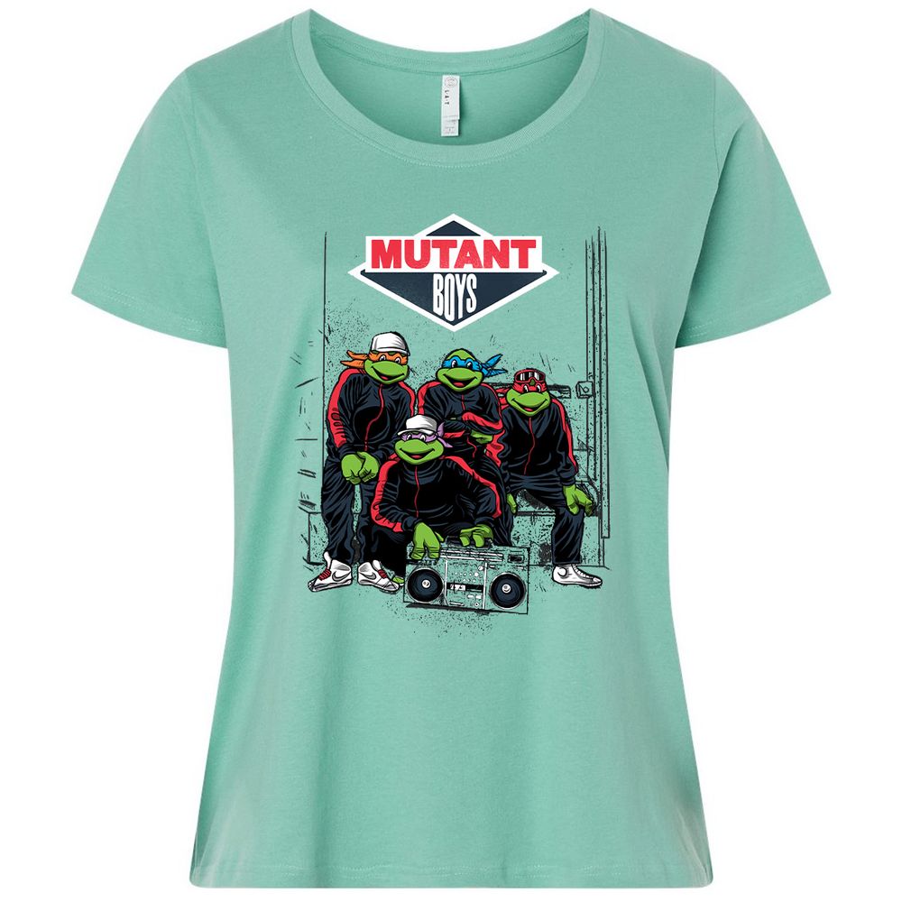 Ladies Curvy Jersey - 3QRGC348 - Saltwater - 7