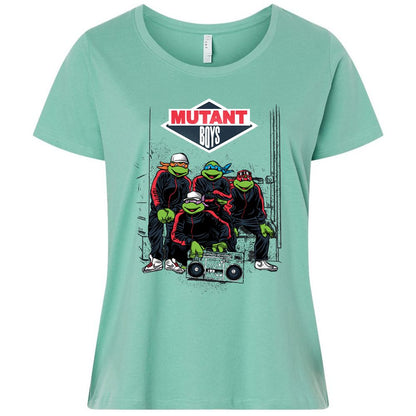 Ladies Curvy Jersey - 3QRGC348 - Saltwater - 7