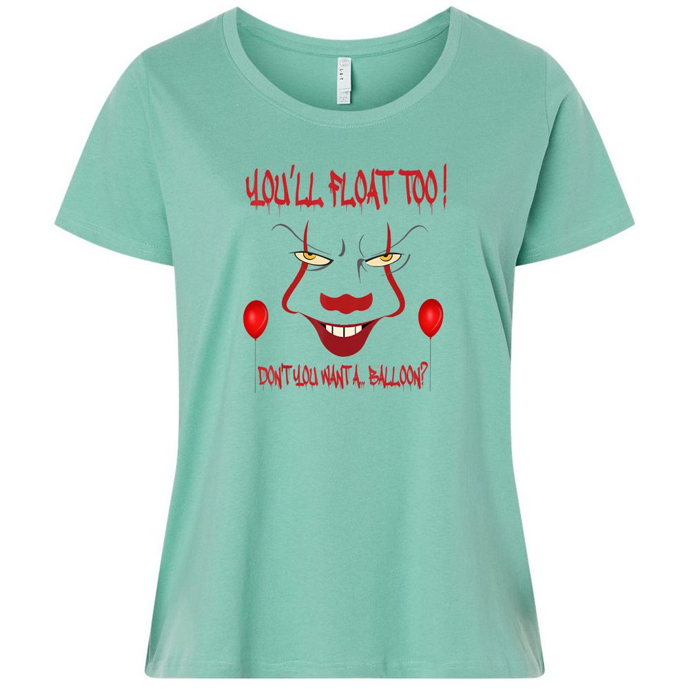 Ladies Curvy Jersey - FYM43C8T - Saltwater - 7