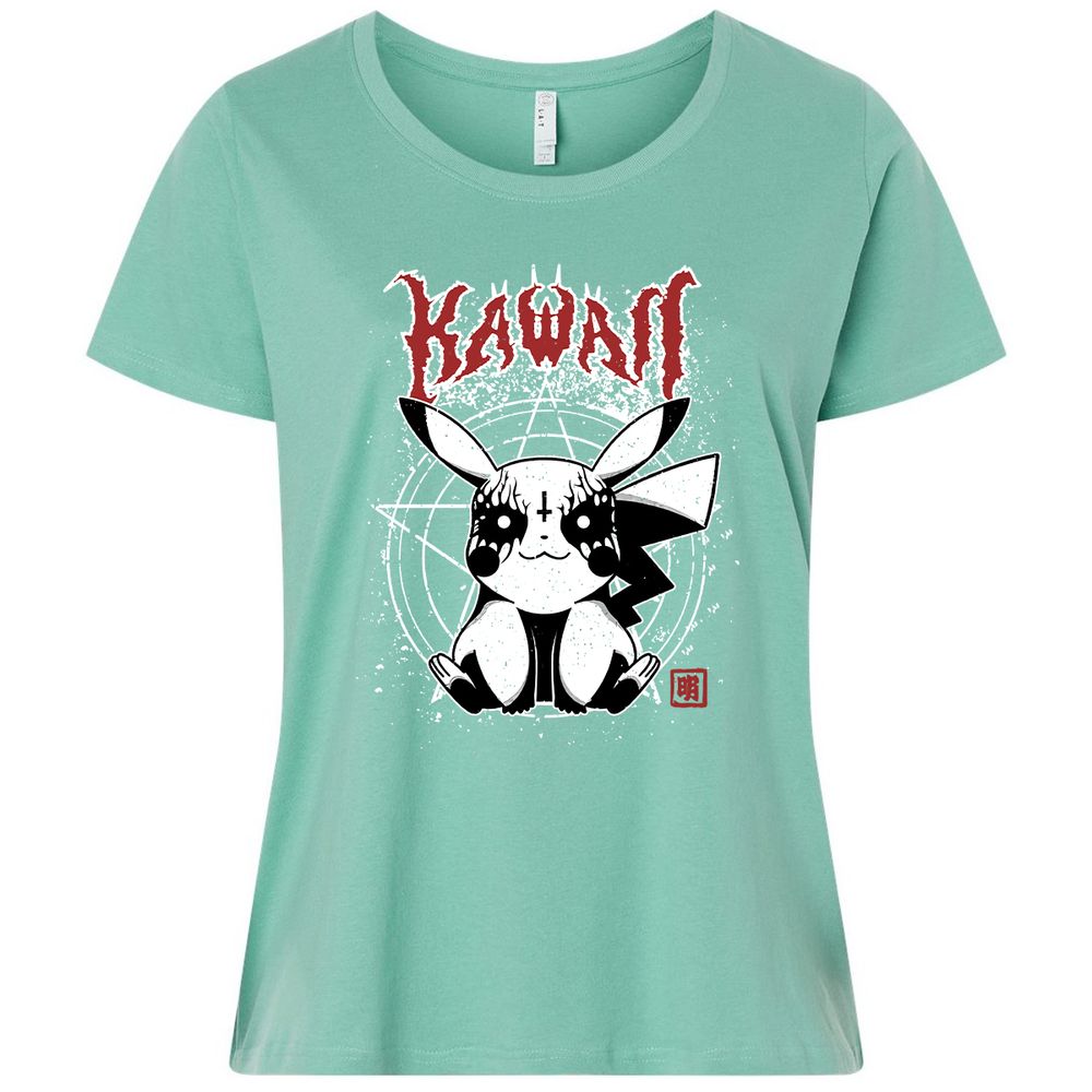 Ladies Curvy Jersey - S6VLXH4D - Saltwater - 7