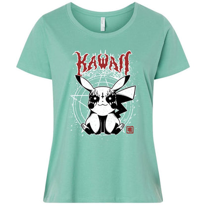 Ladies Curvy Jersey - S6VLXH4D - Saltwater - 7