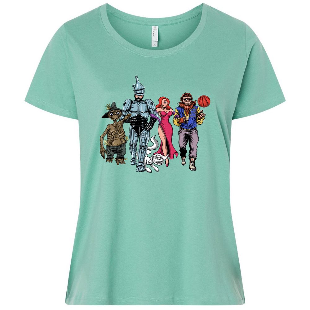 Ladies Curvy Jersey - 77EMRUMX - Saltwater - 7