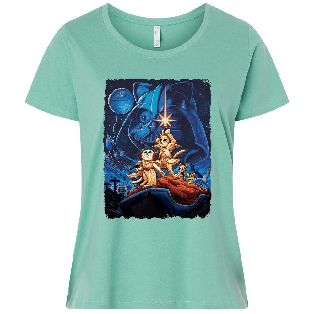 Ladies Curvy Jersey - W7HFD4V6 - Saltwater - 7