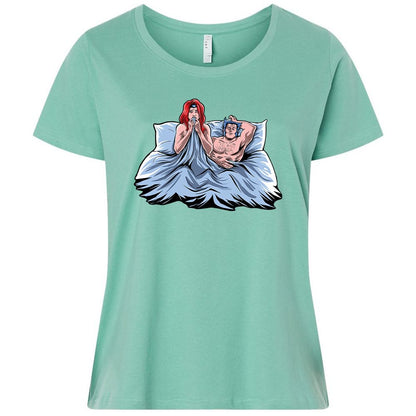 Ladies Curvy Jersey - B7CMRHCU - Saltwater - 7