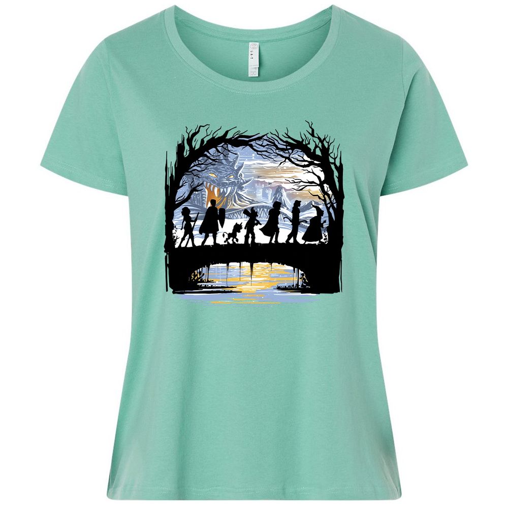 Ladies Curvy Jersey - M9FAH614 - Saltwater - 7