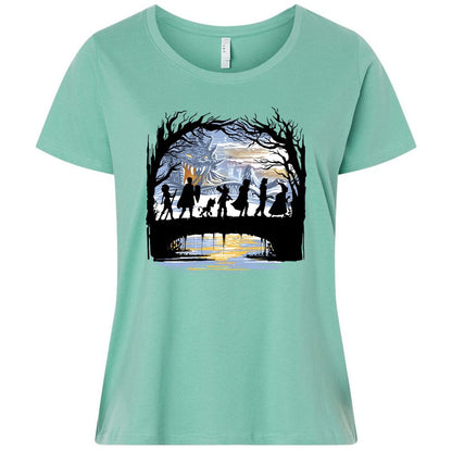 Ladies Curvy Jersey - M9FAH614 - Saltwater - 7