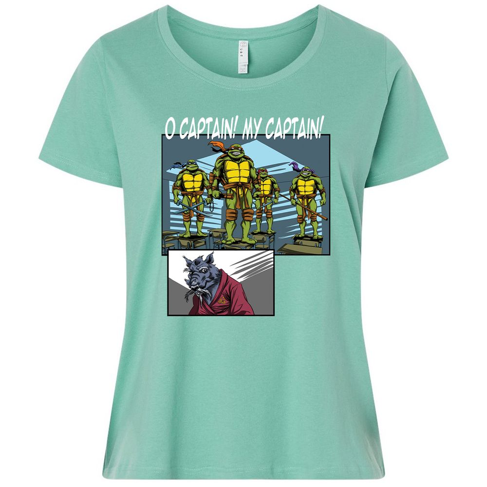 Ladies Curvy Jersey - UYETKGD5 - Saltwater - 7