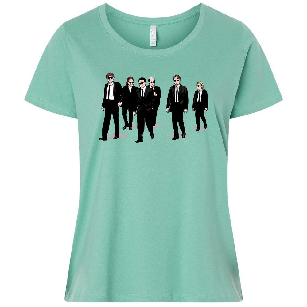 Ladies Curvy Jersey - QJJFAJ5M - Saltwater - 7