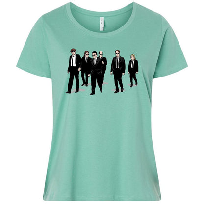 Ladies Curvy Jersey - QJJFAJ5M - Saltwater - 7