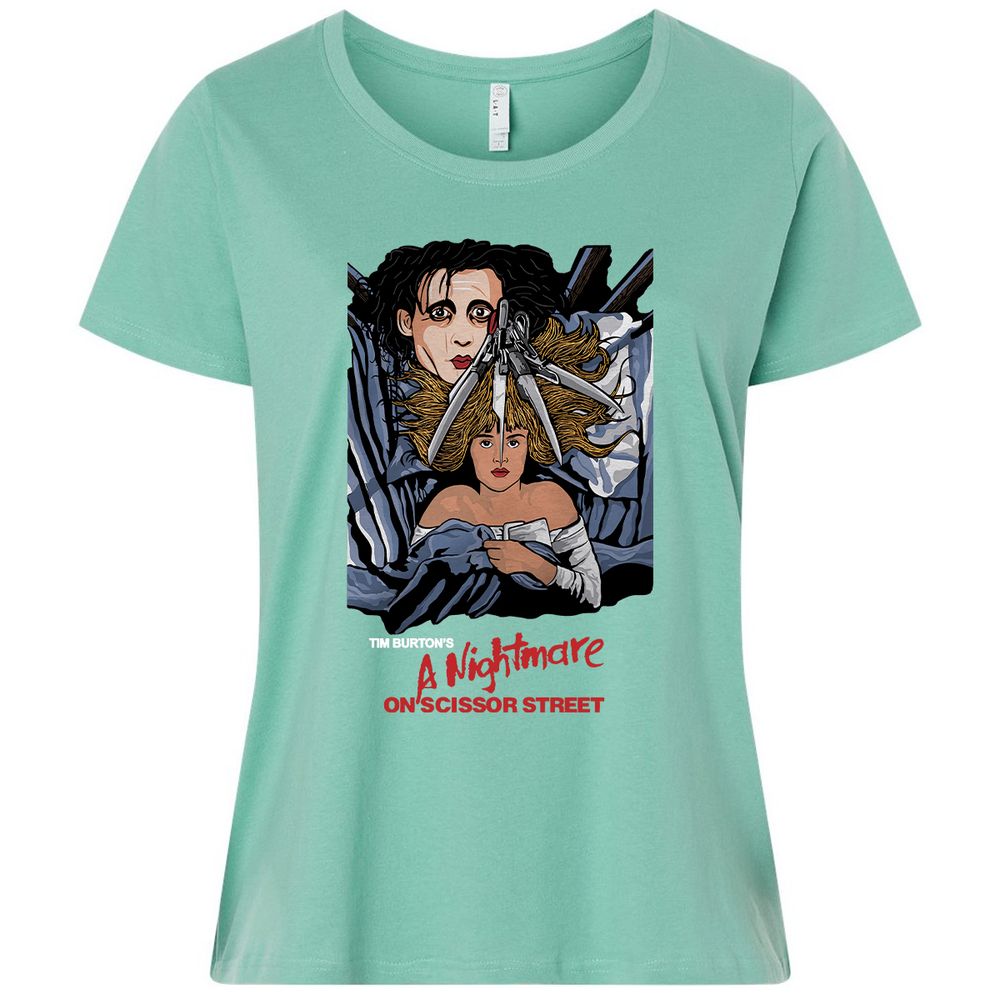 Ladies Curvy Jersey - B89M5VJZ - Saltwater - 7