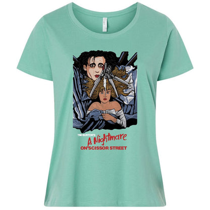 Ladies Curvy Jersey - B89M5VJZ - Saltwater - 7